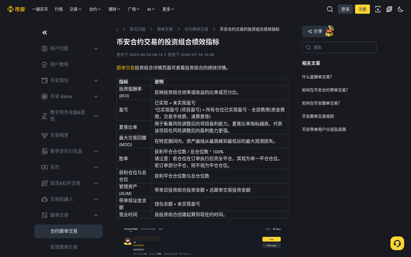 币安跟单 ROI 和收益额差在哪:怎么看-传奇量化