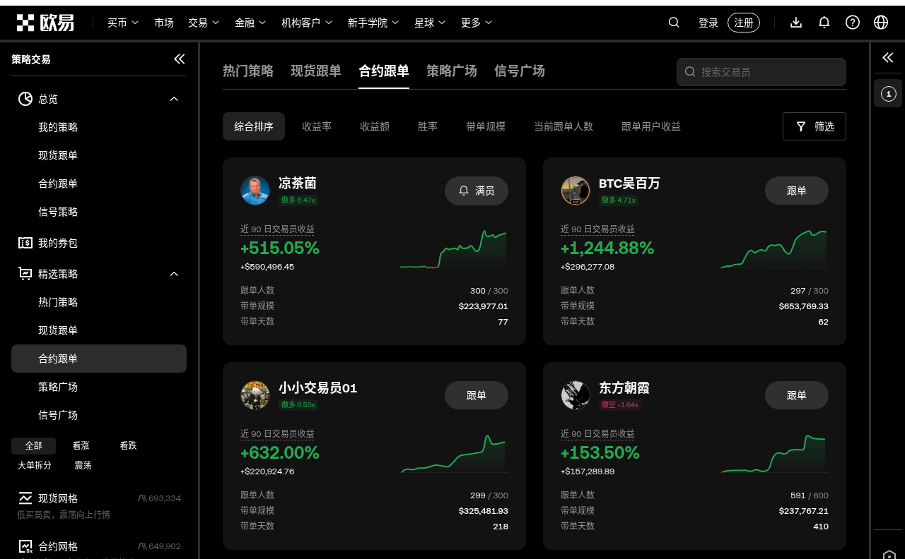 欧易 Agent Trade Kit 和合约跟单怎么选:AI 下单、子账户与 API 权限差在哪-传奇量化